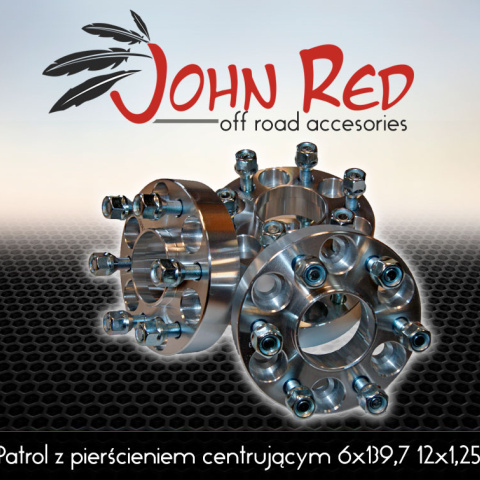 Dystanse aluminiowe 50mm 6x139,7 Ford Ranger